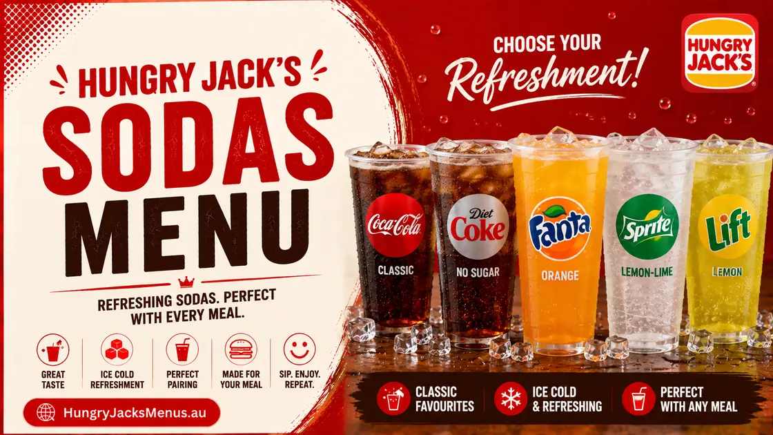 hungry jacks jackd up sodas menu