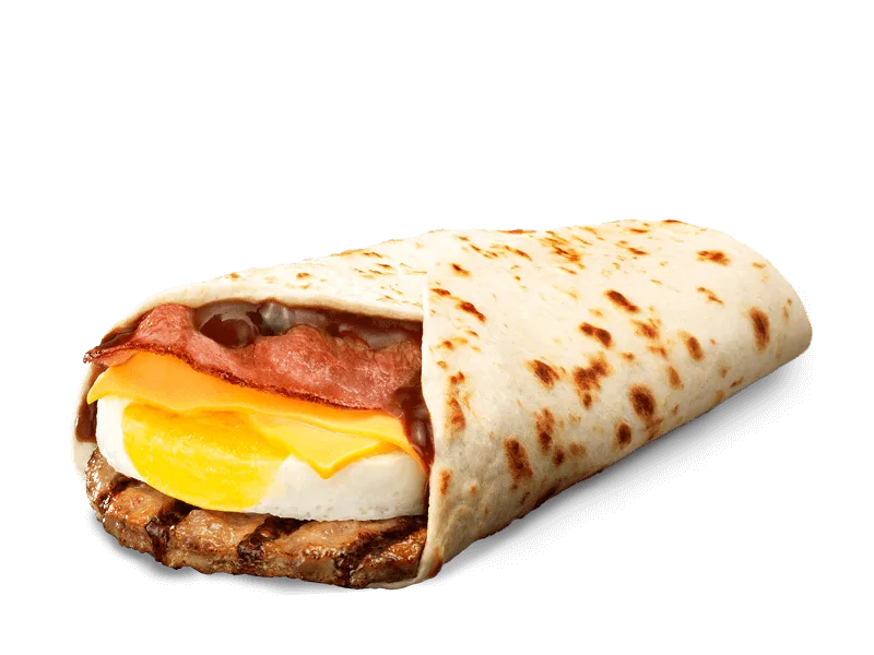 Hungry Jack's BBQ Brekky Wrap