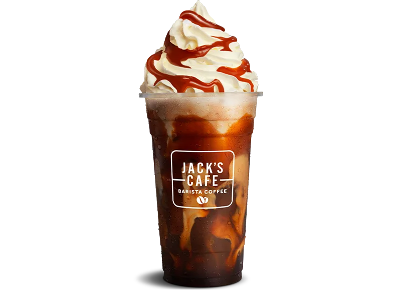 Hungry Jack's Caramel Fudge Iced Coffee