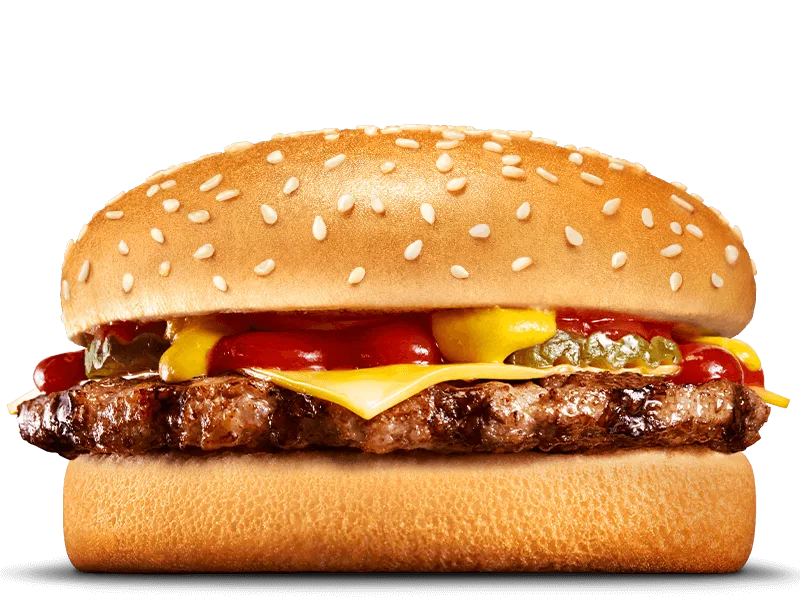 Hungry Jack's Cheeseburger