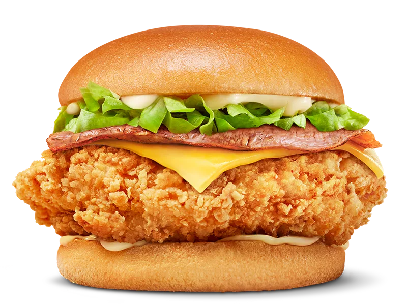 Hungry Jack's Cheesy Bacon Classic Jack's Fried Chicken