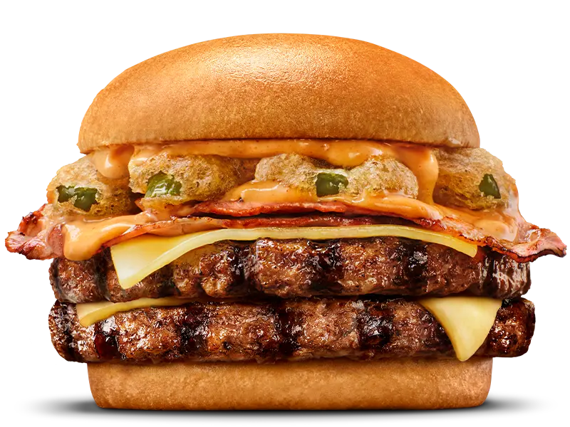 Hungry Jack's Double Grill Masters Spicy Chipotle Angus
