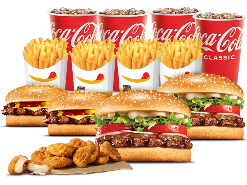 Hungry Jack's Family Bundle Large