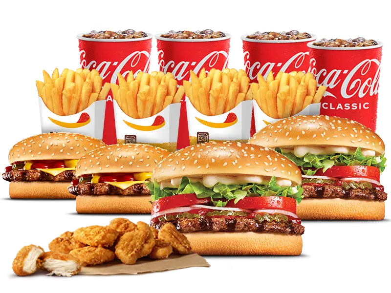 Hungry Jack's Family Bundle Medium