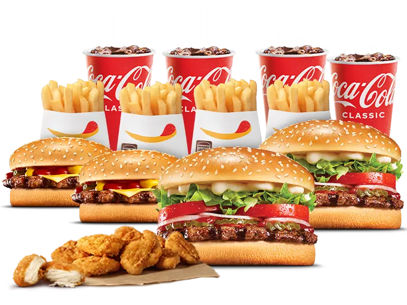 Hungry Jack's Family Bundle Small