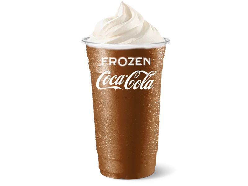 Hungry Jack's Frozen Coke Spider