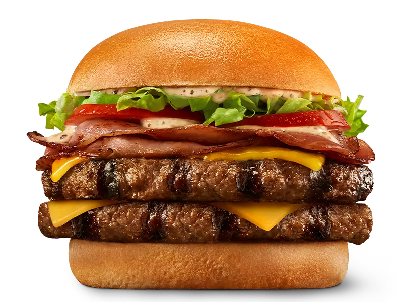 Hungry Jack's Grill Masters Double Chicago Angus