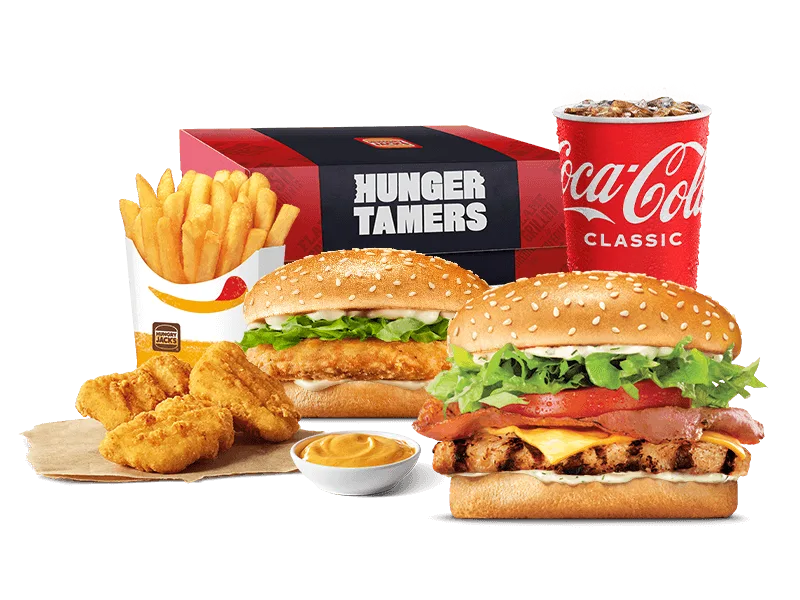 Hungry Jack's Grilled Chicken Bacon & Cheese Hunger Tamers
