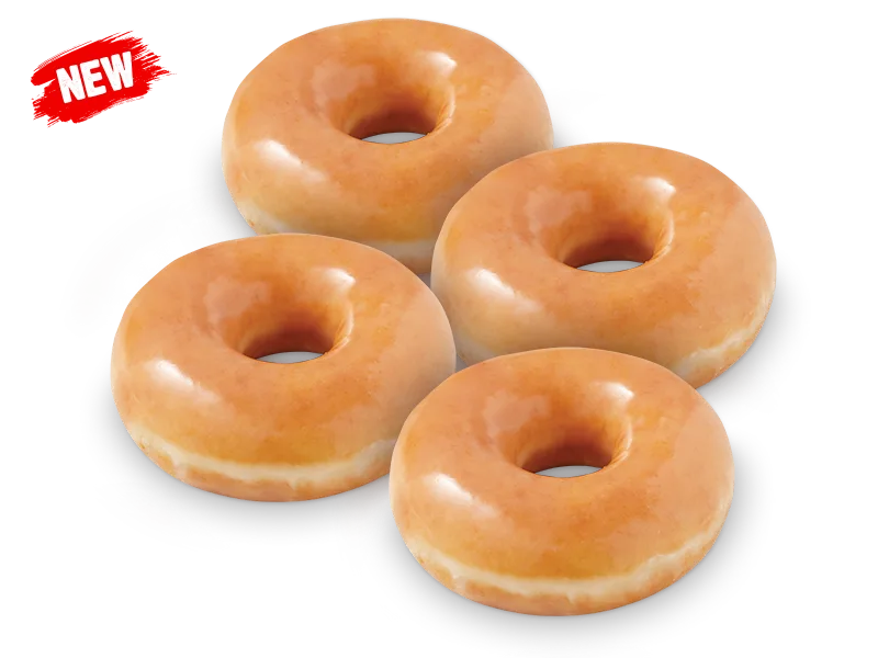Hungry Jack's Original Glazed 4 Pack
