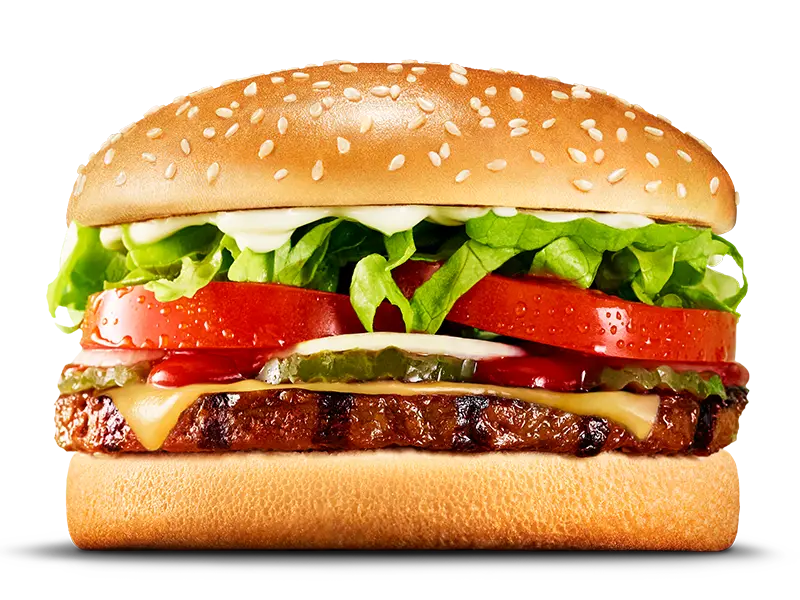 Hungry Jack's Plant Based Whopper Cheese