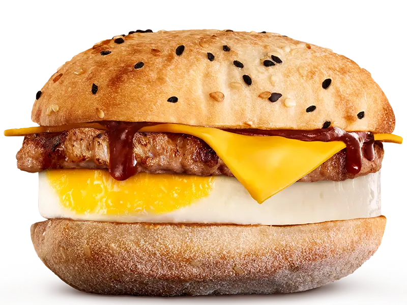 Hungry Jack's Sausage & Egg Turkish Brekky Roll