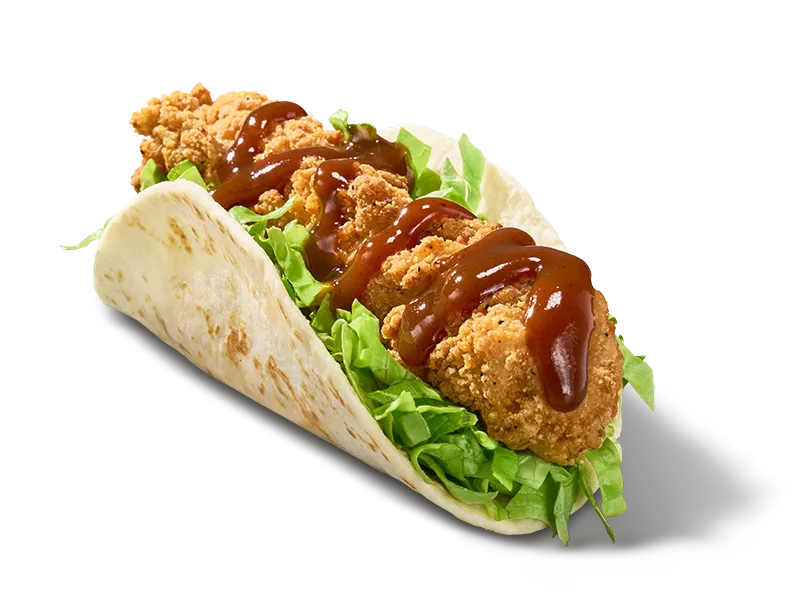 Hungry Jack's Smoky BBQ Tender Snack Wrap