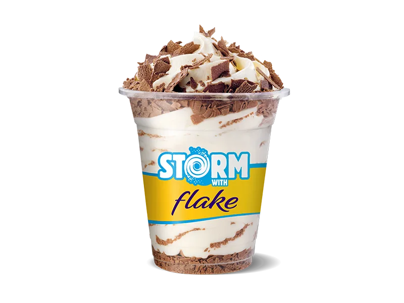 Hungry Jack's Storm CADBURY FLAKE