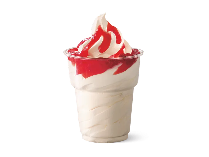 Hungry Jack's Strawberry Sundae