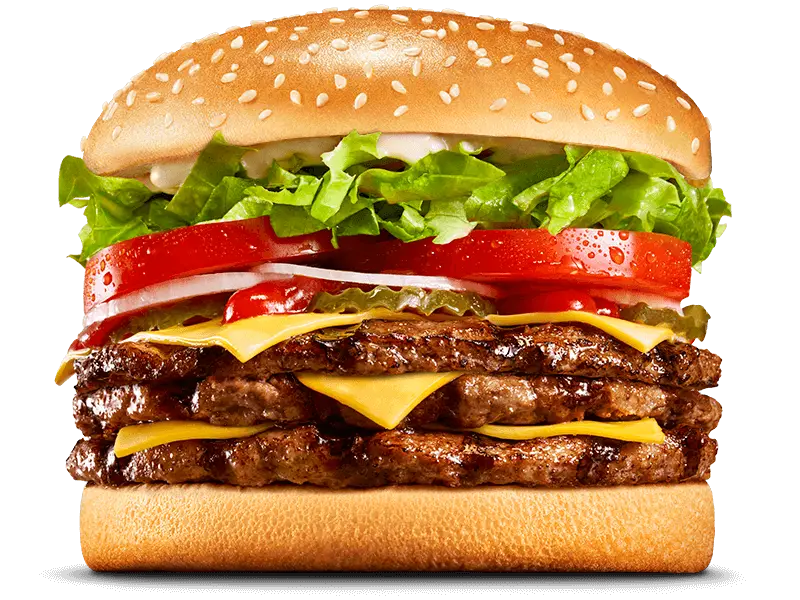 Hungry Jack's Triple Whopper Cheese