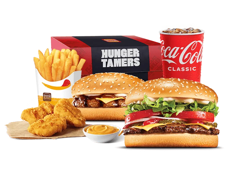 Hungry Jack's Whopper Cheese Hunger Tamers